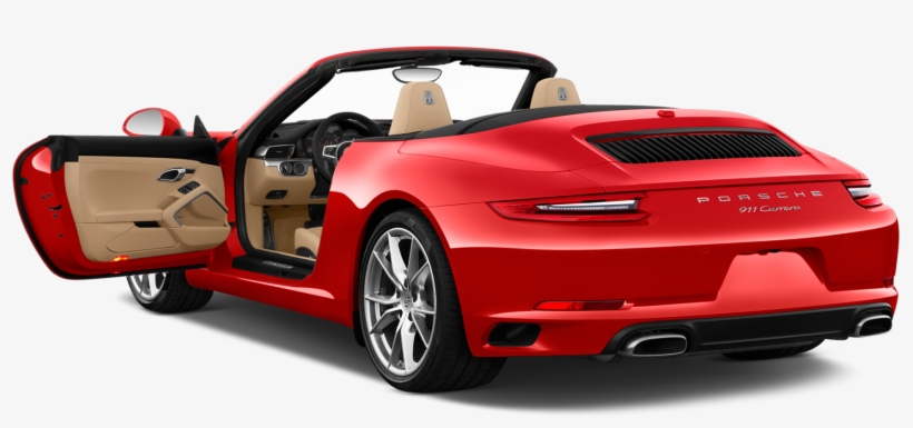 47 - - Porsche 911 Convertible 911 2018 Red, transparent png #5853277