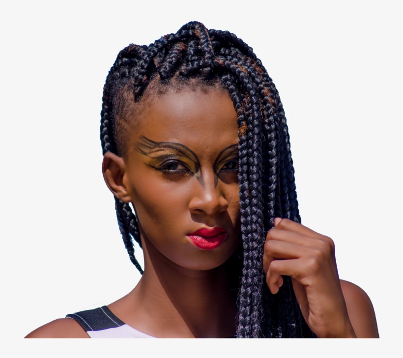 Single Braids - Hair, transparent png #5853785
