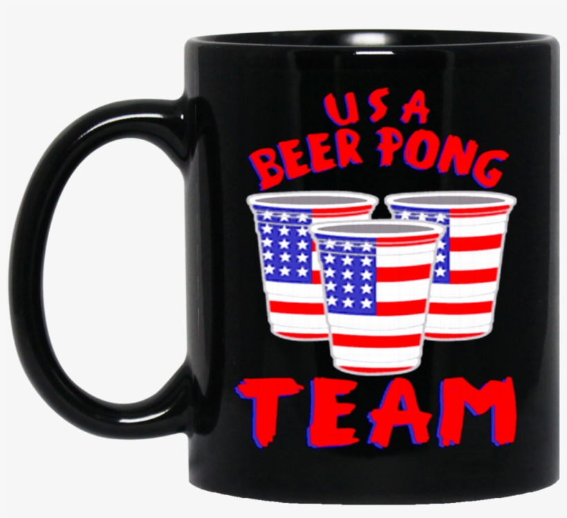 America Beer Mug Usa Beer Pong Team Coffee Mug Tea, transparent png #5853836