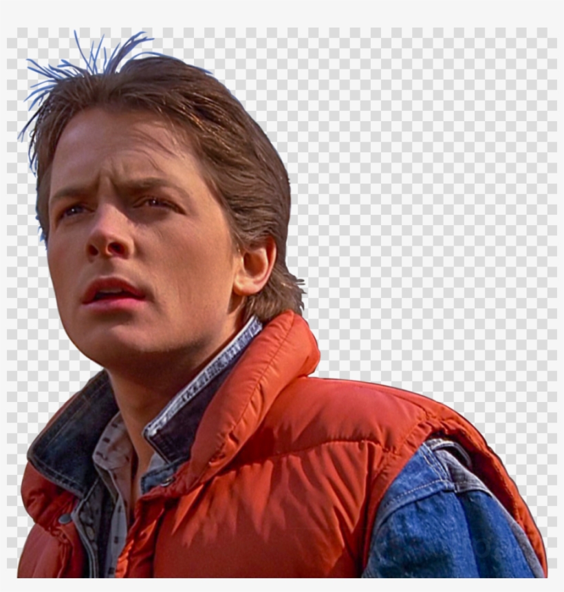 Back To The Future Png Clipart Back To The Future Marty - Marty Mcfly, transparent png #5853840
