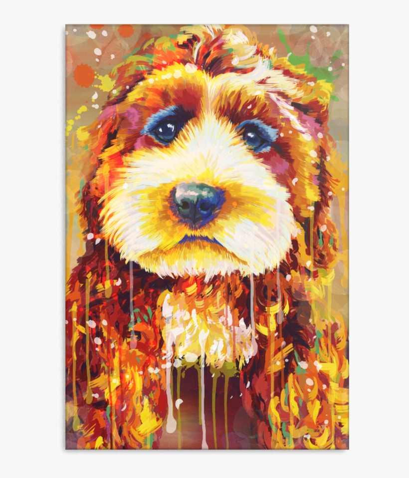 Poodle Canvas - Airedale Terrier, transparent png #5854152