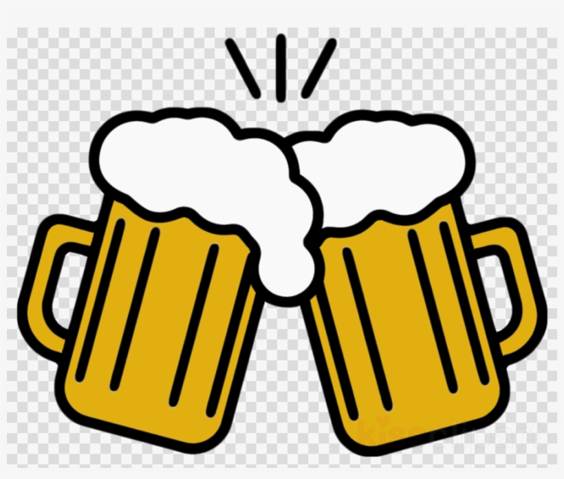 Beer Mug Outline Clipart Beer Glasses Free Transparent PNG Download