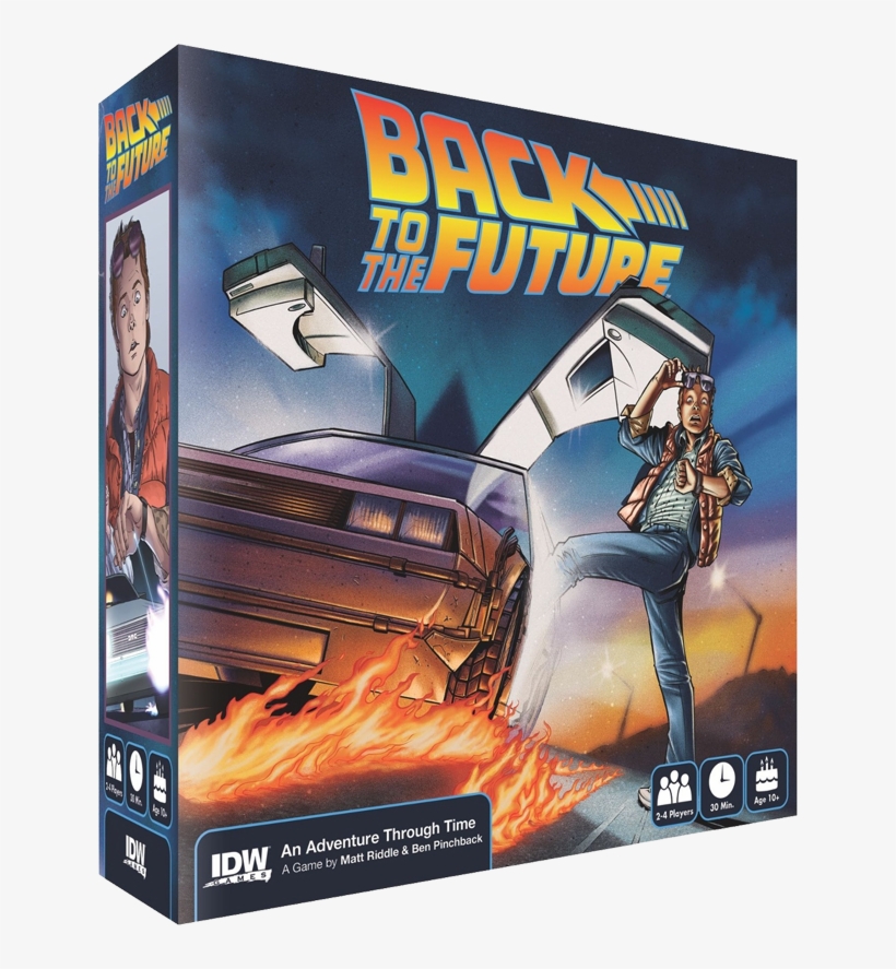 #backtothefuture™ An Adventure Through Time Game W/ - Back To The Future An Adventure Through Time, transparent png #5854439
