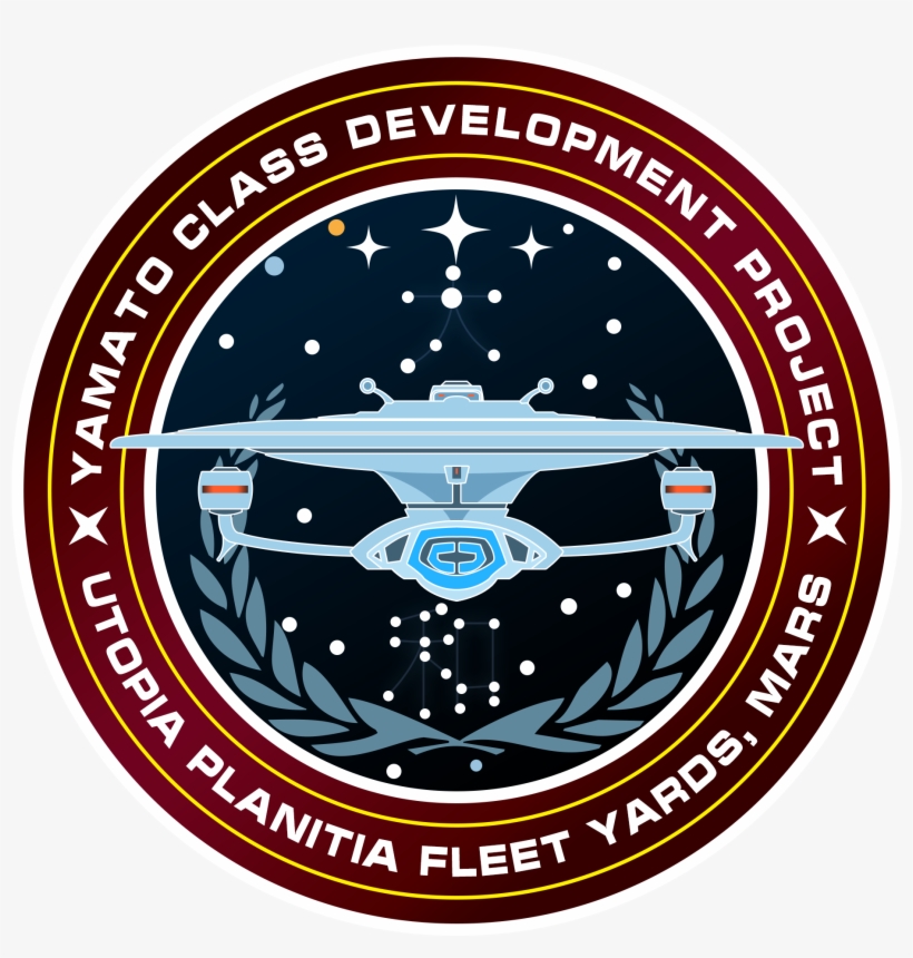 Made A Ship Patch For The New Yamato Class - Star Trek, transparent png #5854502