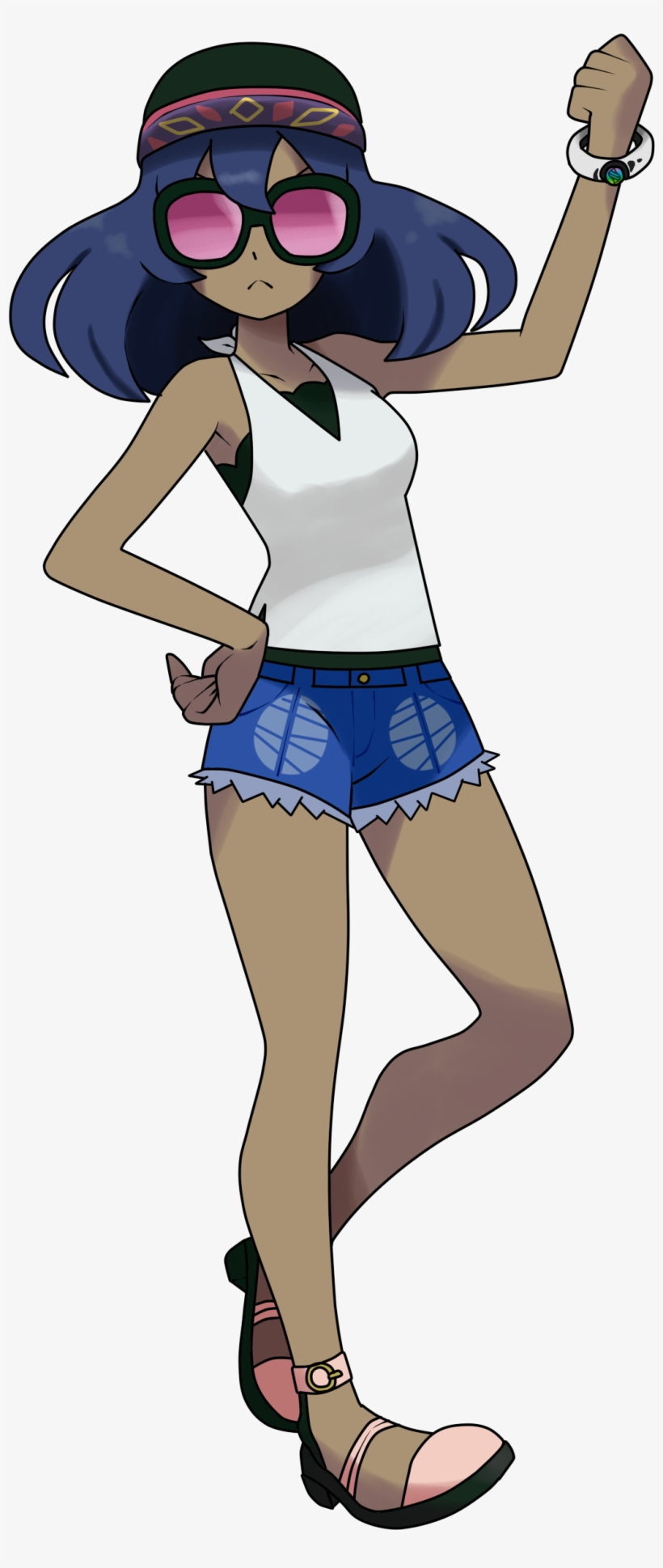 Sena Alola Pokemon Trainer Red, Pokemon Red, Trainers, - Pokemon Sina Feet, transparent png #5854565