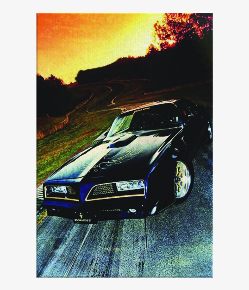 Bandit Canvas Wrap - Pontiac Firebird, transparent png #5854566