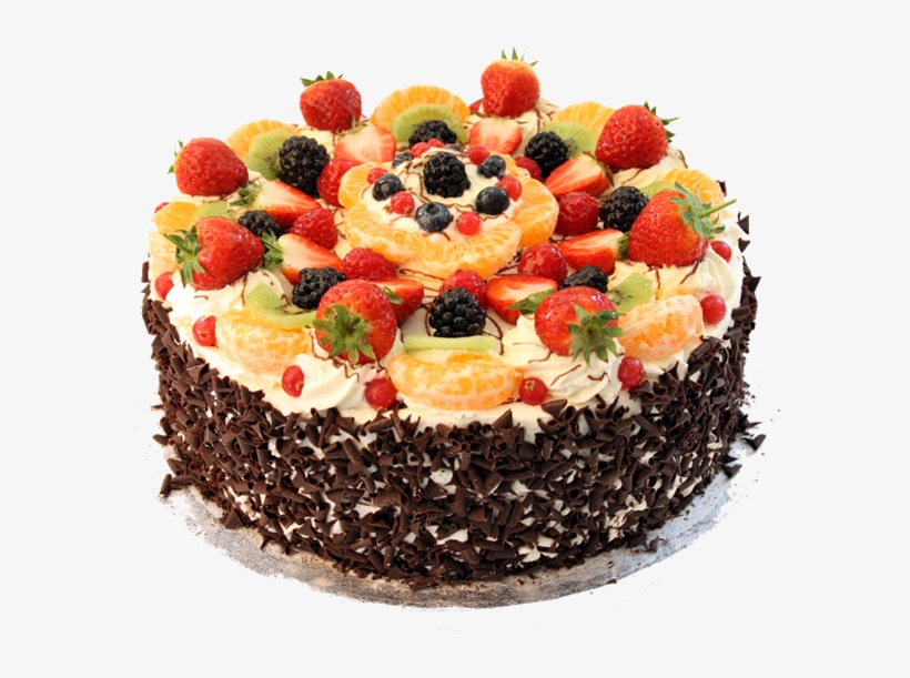 Fruit Fiesta Cake Decorating Ideas - Fruit Gateau Birthday Cake - Free ...