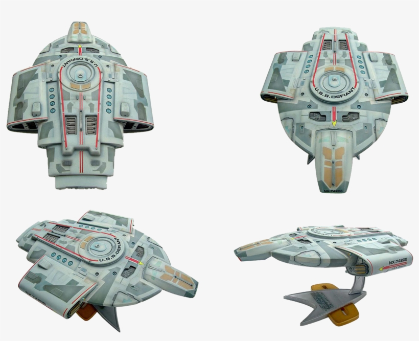 Travel, Space Ship Model, Star Trek, Uss Defiant, transparent png #5854828