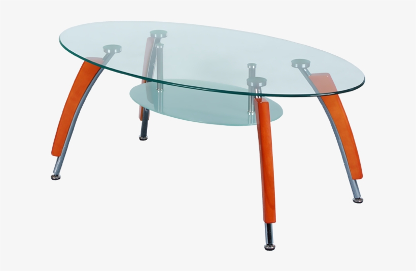 Glass Coffee Table Carmen - Table, transparent png #5854873