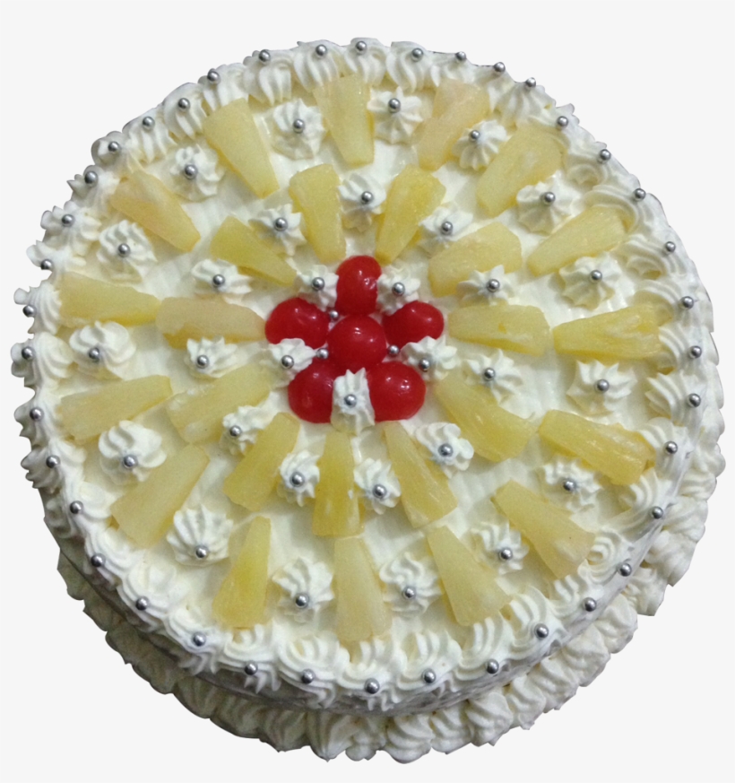 Pineapple Cake - Birthday Cake Pine Apple, transparent png #5854915
