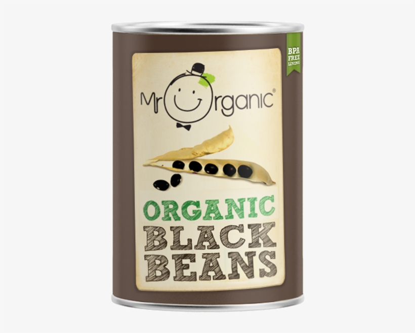 Mr Organic Black Beans, transparent png #5855341