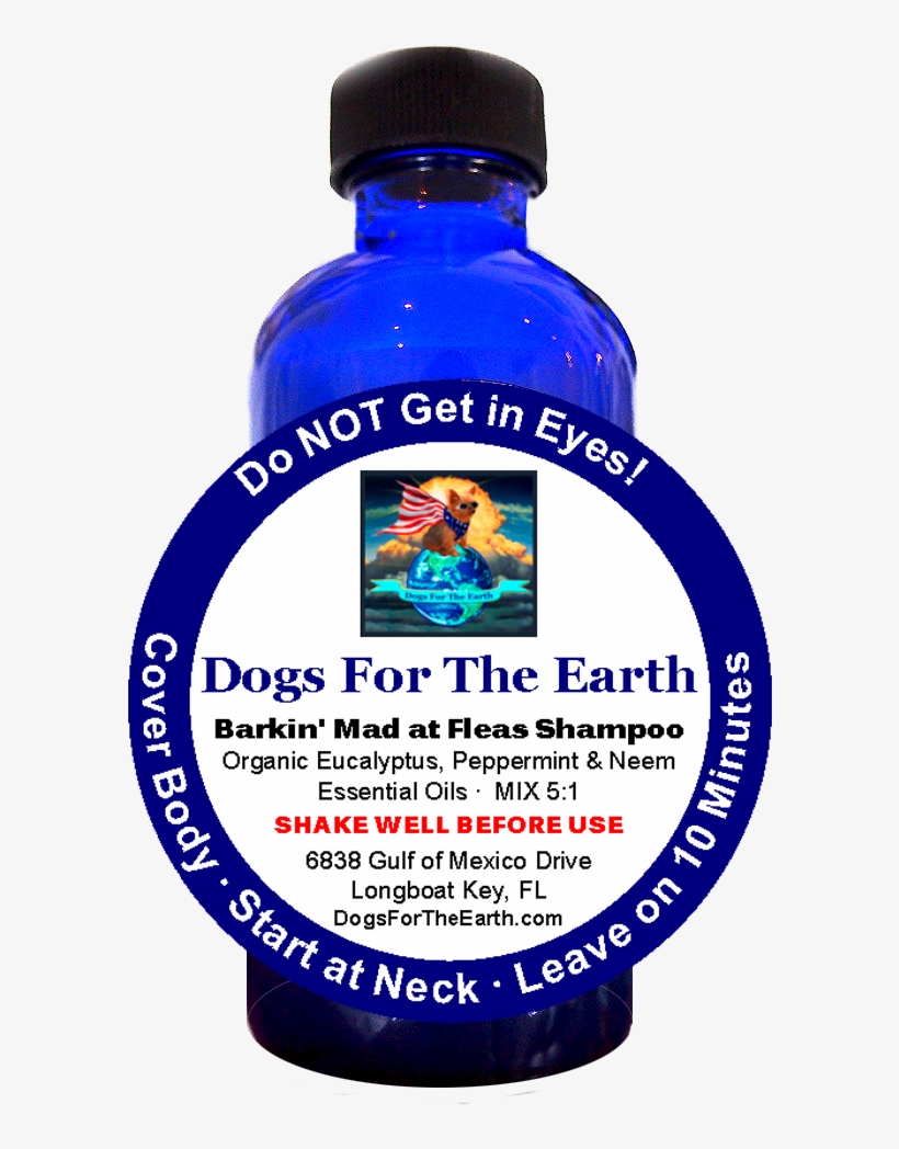 Barkin' Mad At Fleas Shampoo By Dogs For The Earth - Dogs For The Earth Lovin' The Lamb Organic Dehydrated, transparent png #5855390