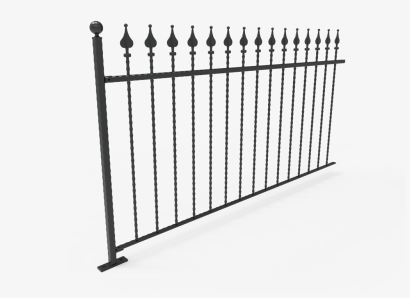 Cristina Iron Fence - Mavic Crossroc 26" Front Rear Left 263 Mm Spoke, transparent png #5855884