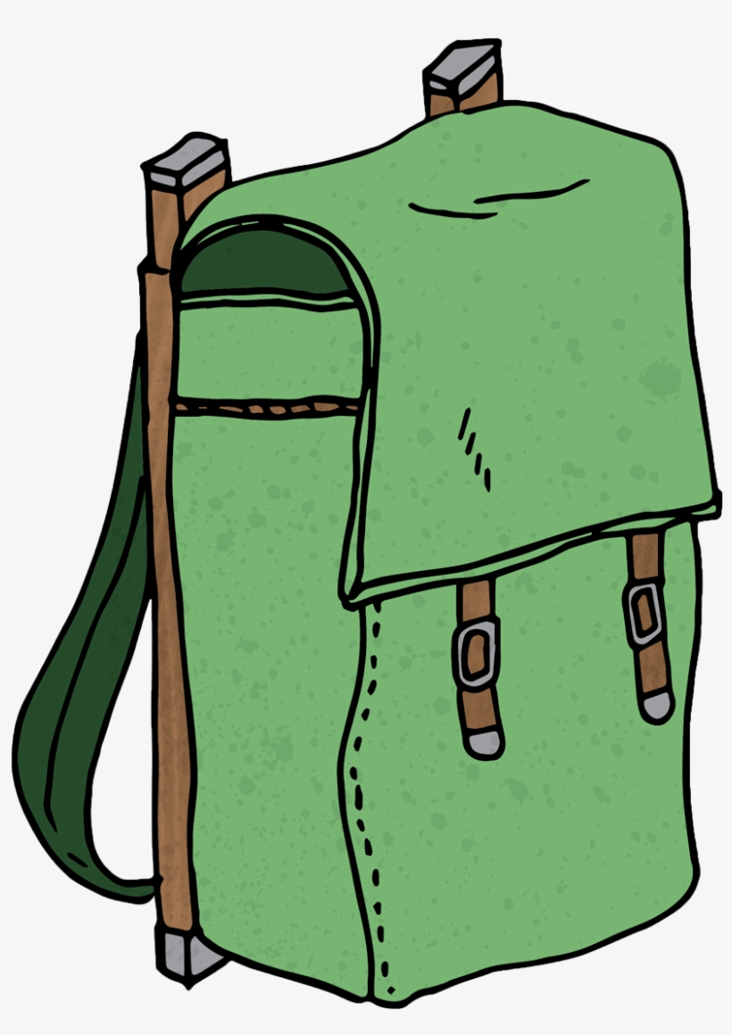At The Turn Of The 20th Century, School Children Bound - Trapper Nelson Backpack, transparent png #5856211