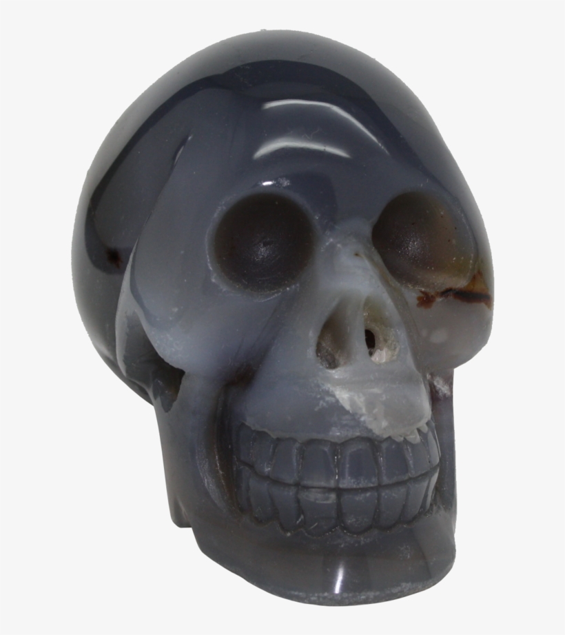 Natur Achat Totenkopf Skull - Skull, transparent png #5856214