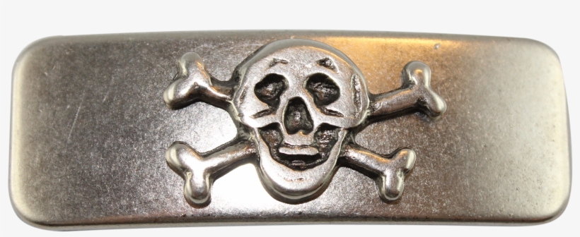 Gürtelschnalle Kleiner Totenkopf - Smile, transparent png #5856259