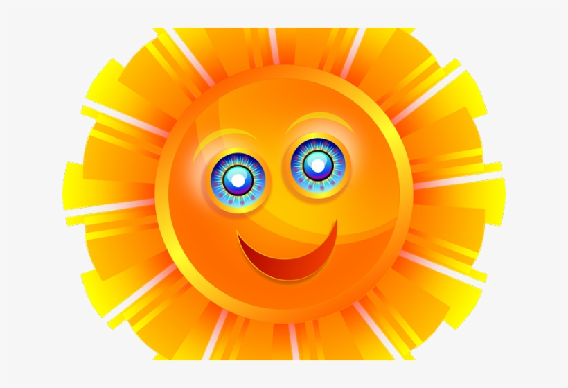 Sad Emoji Clipart Wallpaper - Clipart Of Animated Sun, transparent png #5857999