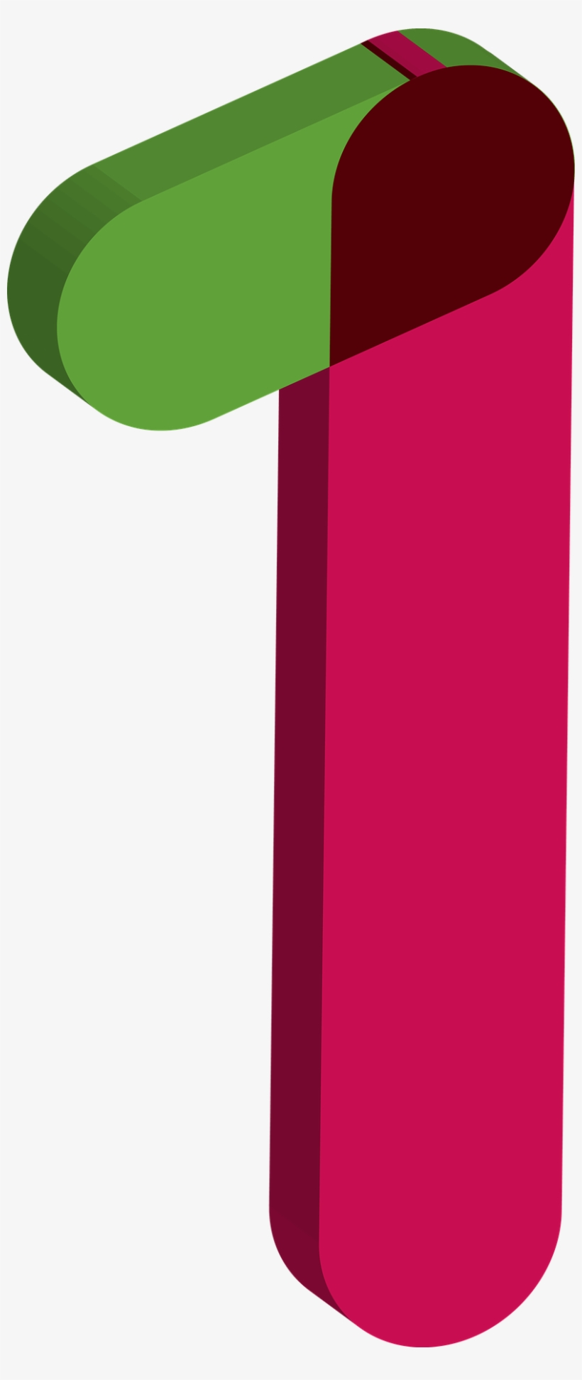3d Number - Numerical Digit, transparent png #5858257