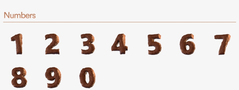 Download The "choco, 3d Numbers" Free Version At * - Number, transparent png #5858361