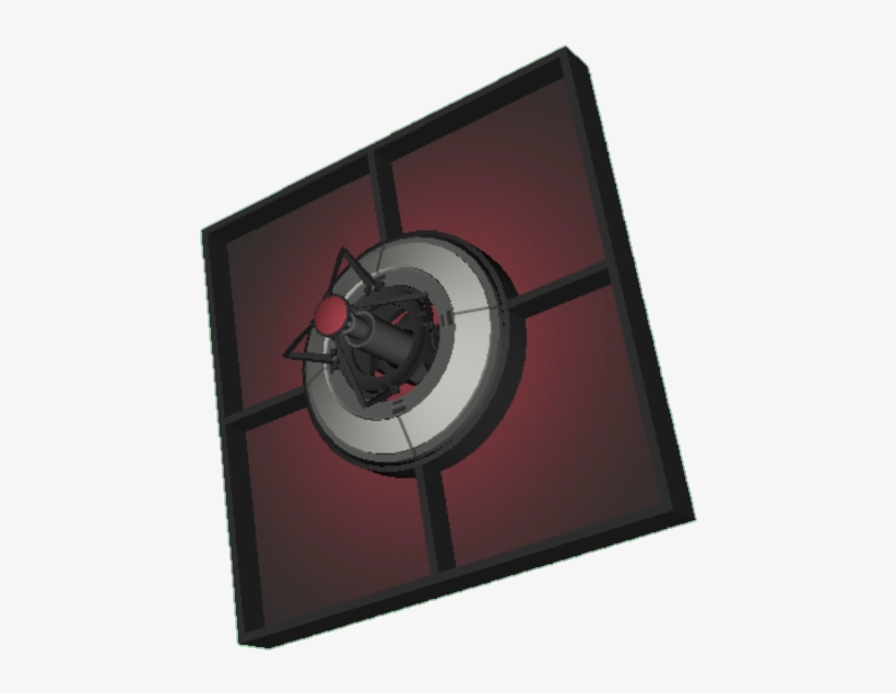 Download Zip Archive - Portal 2 Laser Emitter, transparent png #5858932