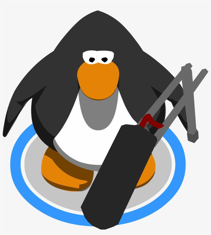 Boom Mic In-game - Club Penguin Purple, transparent png #5859380