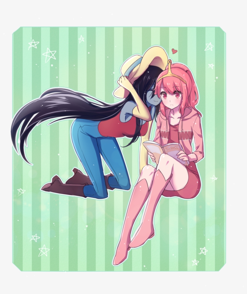 Dynasty Reader » Image › Mylovelydevil, Marceline X - Marceline X Bubblegum Anime, transparent png #5859478