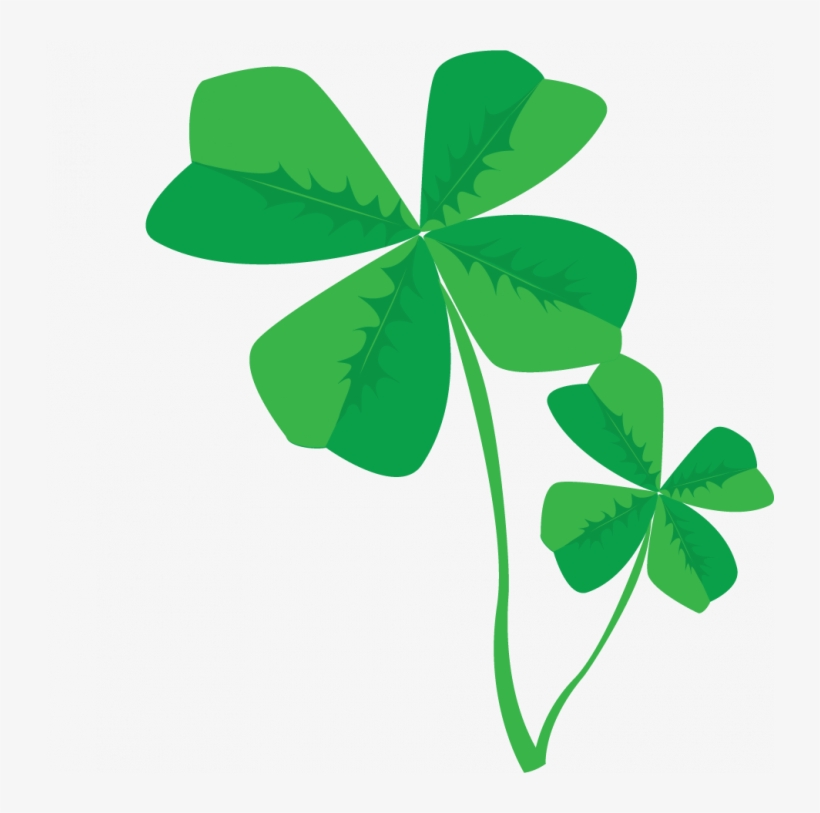 Leaf Clover Four Clipart Clipartfest Clipartix Pictures - Png Clovers, transparent png #5859539
