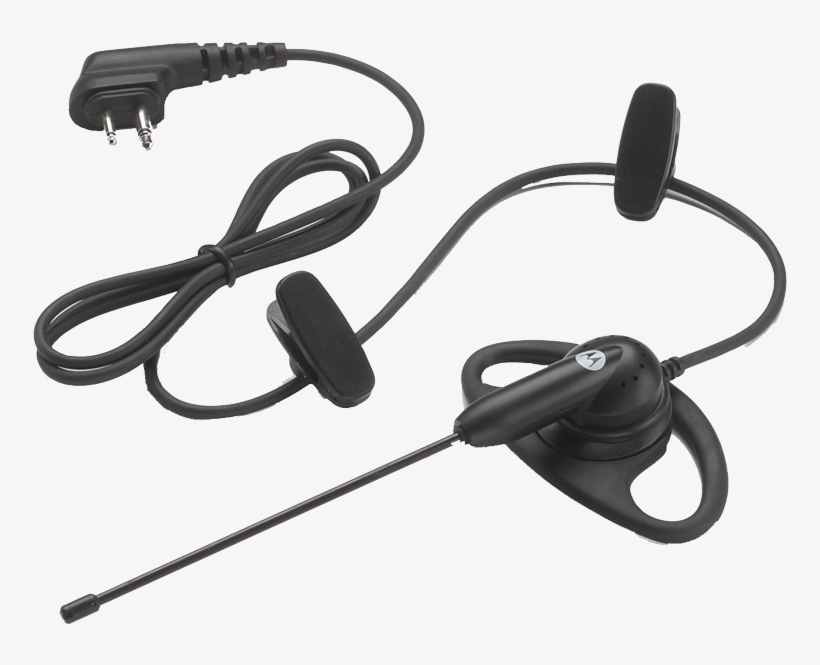 Earpiece With Boom Microphone - Motorola D-style Earpiece With Boom Microphone, transparent png #5859809