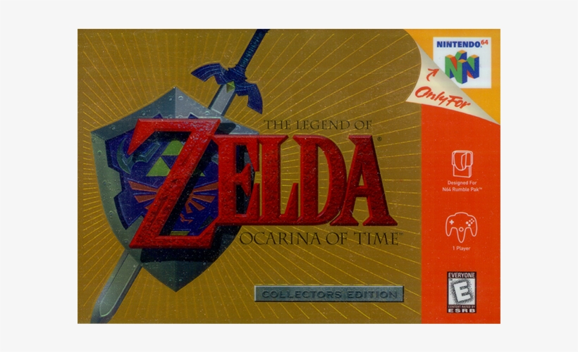 Zelda Ocarina Of Time Collector's Edition, transparent png #5859985