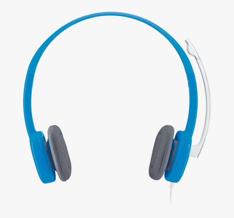 Logitech H151 Stereo Earphone Microphone, transparent png #5860143