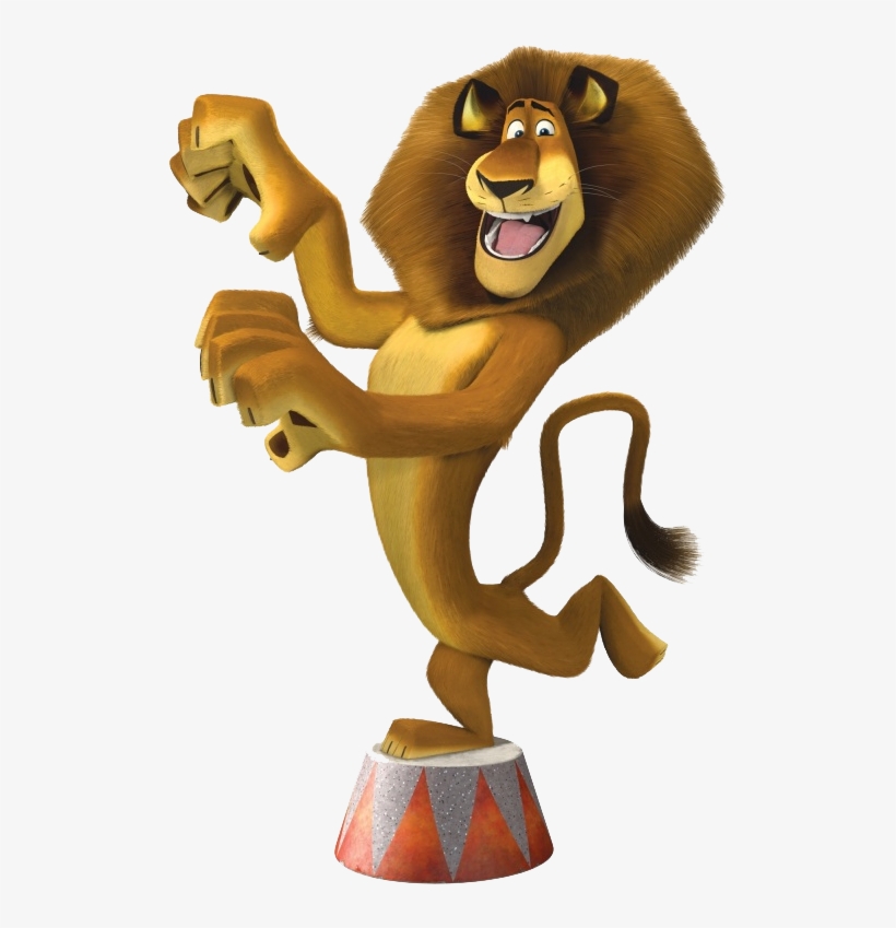 Circus Lion Png - Madagascar Alex Pose, transparent png #5861638