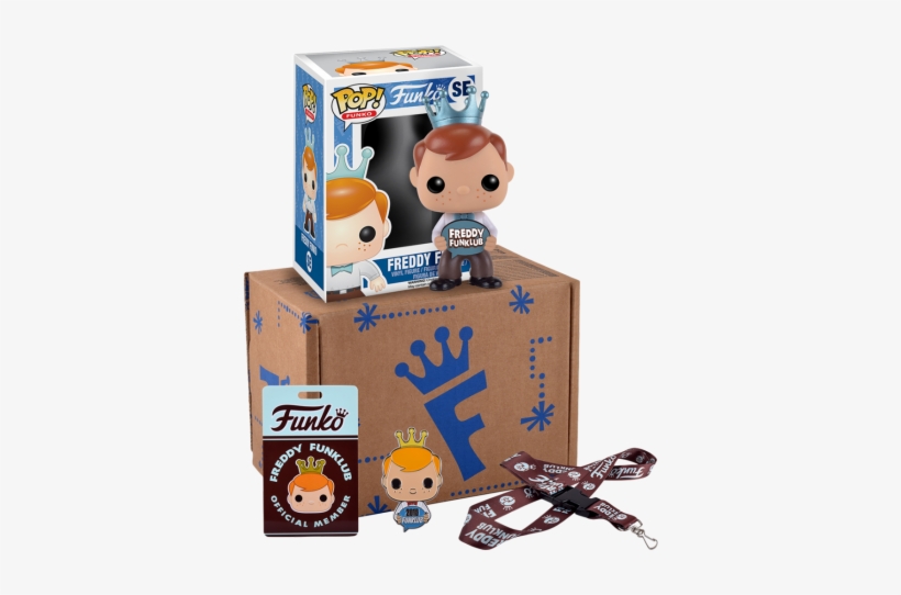 Funk Freddy Funklub Kit - Pop! Freddy Funklub Kit Vinyl Figure By Funko, transparent png #5861642