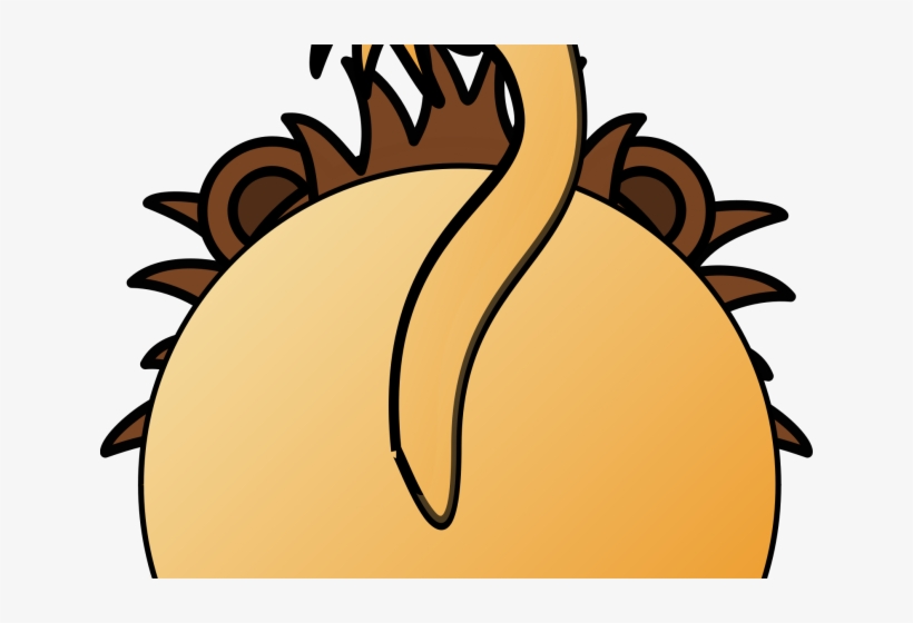 Lion Clipart Back - Animal Coloring Book: An Amazing Animal Coloring Adventure, transparent png #5862093