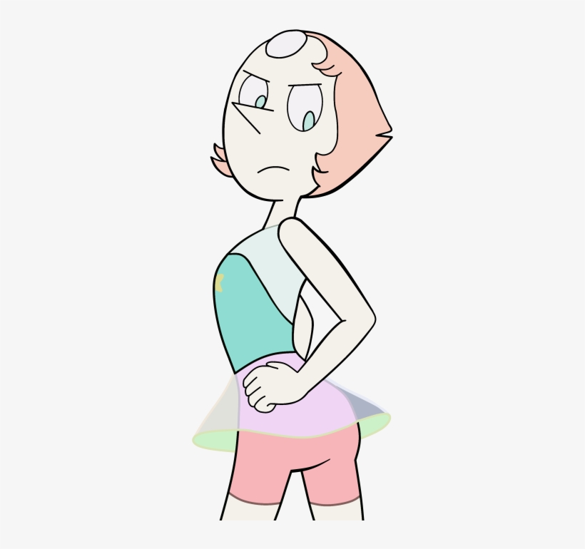 Sassy Pearl Emote - Pearl Angry Steven Universe, transparent png #5862501
