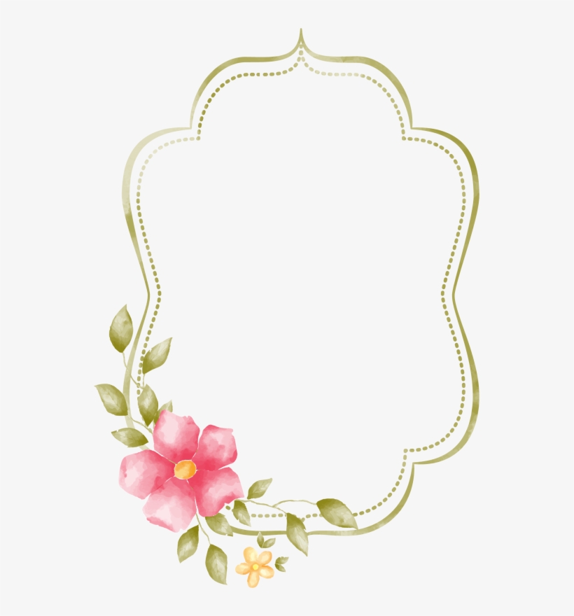 Border Clip Art Decorative - Portrait Border Transparent Background, transparent png #5862767