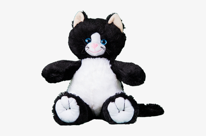 Baby Black Kitten - Stuffems Toy Shop Record Your Own Plush 16 Inch The, transparent png #5863541