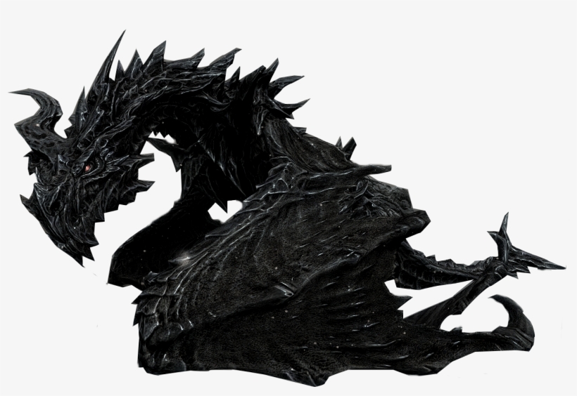 Alduin - Skyrim Alduin Without Background, transparent png #5863598