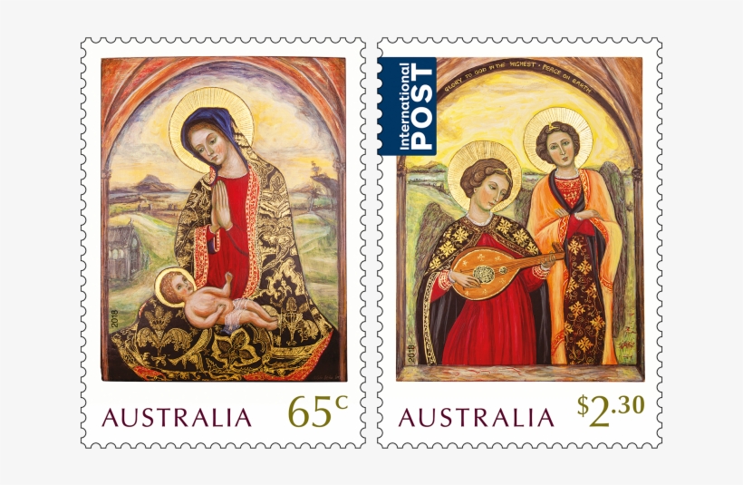 Traditional Christmas 2018 Stamps - Postage Stamp, transparent png #5863652