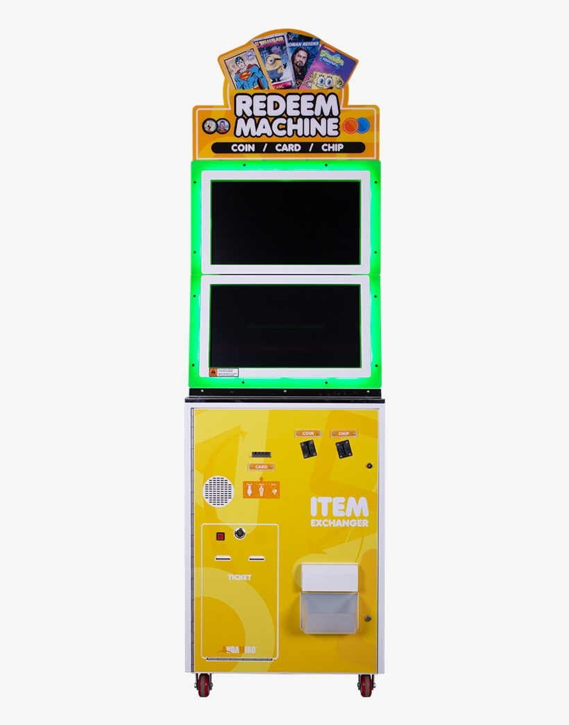 Ticket The Redeem Machine Learn More - Video Game Arcade Cabinet, transparent png #5863708