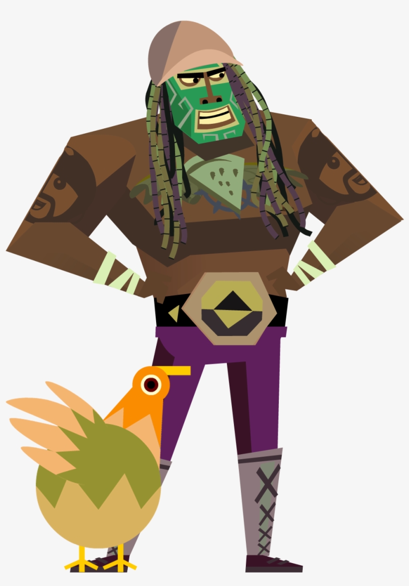 Woolie Mod Steam Workshop - Guacamelee Juan, transparent png #5863814