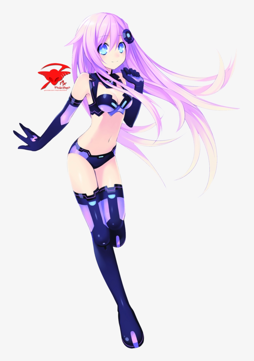 Nepgear From Neptunia - Hyperdimension Neptunia Render, transparent png #5863864