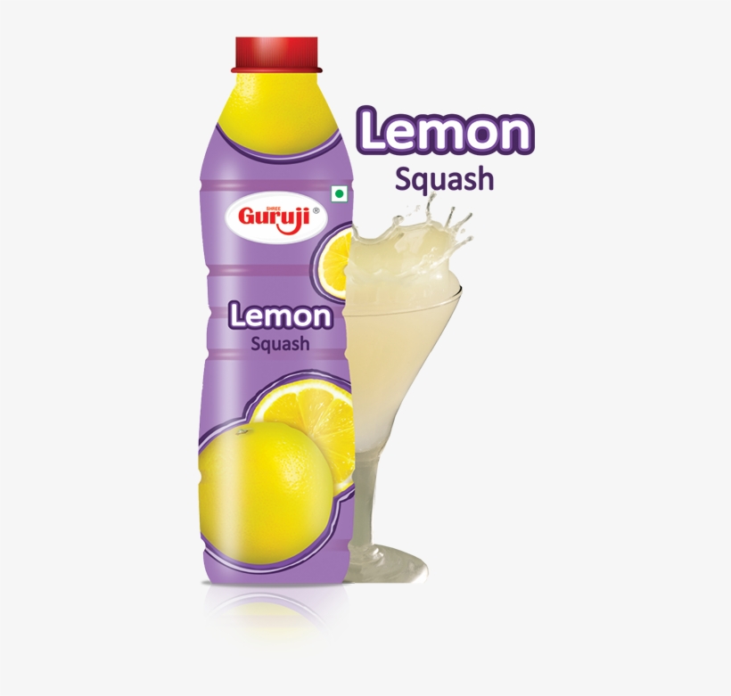 Guruji Lemon Squash, 750ml, transparent png #5864346