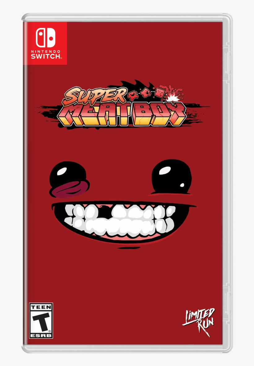 Super Meat Boy Getting A Physical Release Courtesy - Super Meat Boy Ps4 Cover, transparent png #5865203