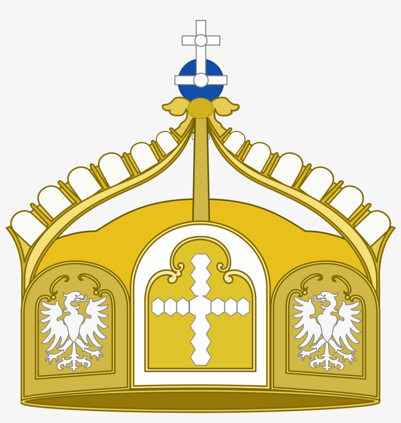 File - Icon - German Crown Svg, transparent png #5866573