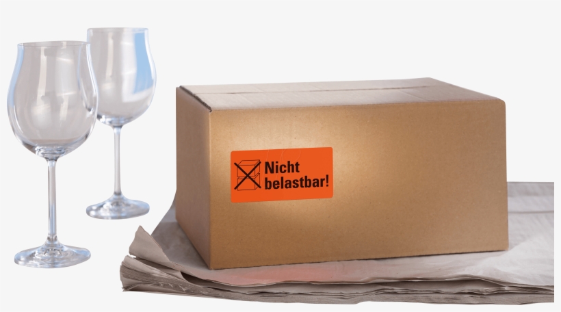 Warning Label 7215, 100x50mm, Neon Red Avery Zweckform - Champagne Stemware, transparent png #5867046