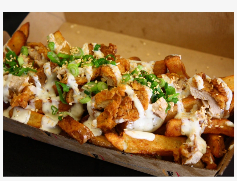 Crispy Chicken - Sweet Chili Chicken Poutine, transparent png #5867161