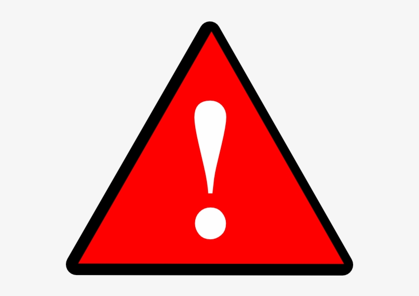 Black Red White Warning 1 Svg Clip Arts 600 X 532 Px, transparent png #5867394