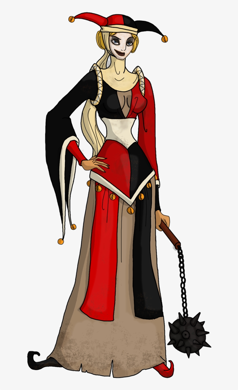 Medieval Harley By Mayshha - Joker Middle Ages, transparent png #5867959