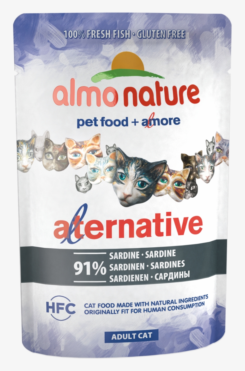 Wet Food For Cats By Almo Nature Saver Pack - Alternative Cat Almo Nature, transparent png #5868811