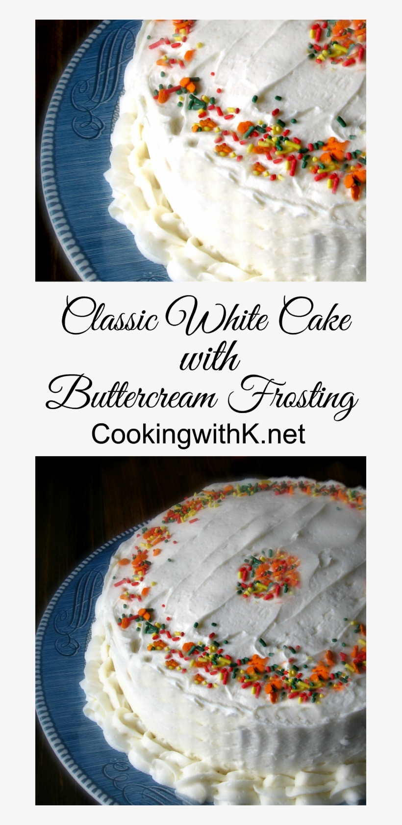 This Classic White Cake Will Most Likely Become One - Buttercream, transparent png #5869010